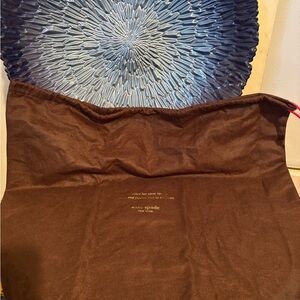 Kate Spade Brown Dustbag 16.5in by 19.5in